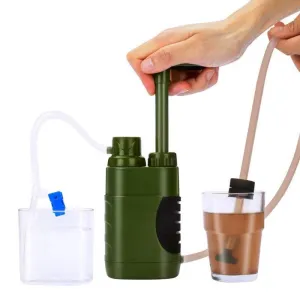 Portable Outdoor Water Filter - Camping Survival Tool
