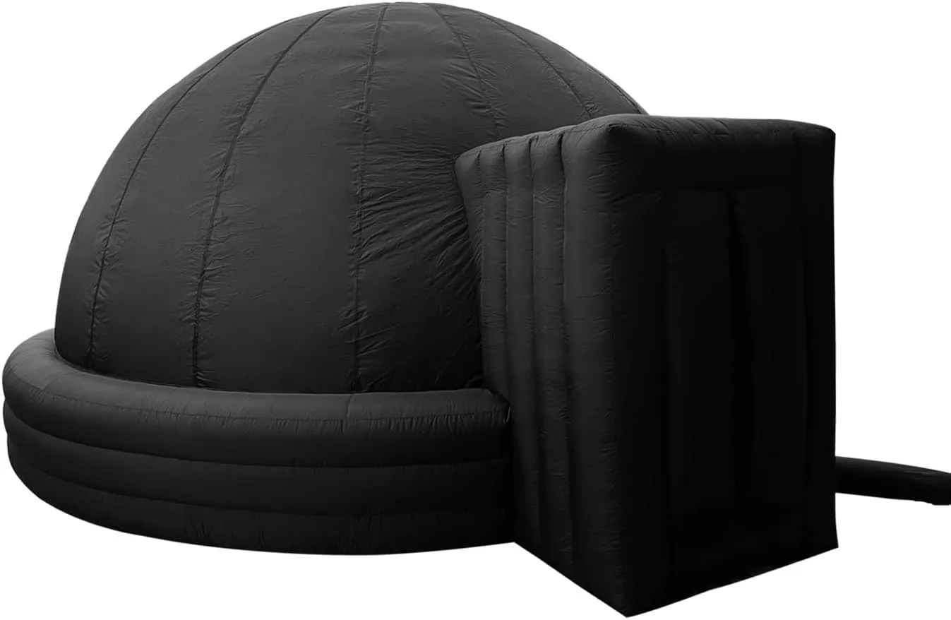Portable Planetarium Inflatable Mobile Projection Dome Tent with Air Blower   Seperate PVC Mat for Education Platform, Schools, Museums, Science Centers Events