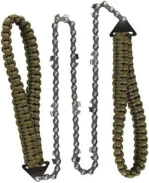Portable Pocket Sawing Tool Rope for Survival Camping Hand Chain Sawing Rope