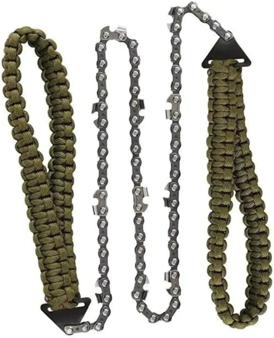 Portable Pocket Sawing Tool Rope for Survival Camping Hand Chain Sawing Rope