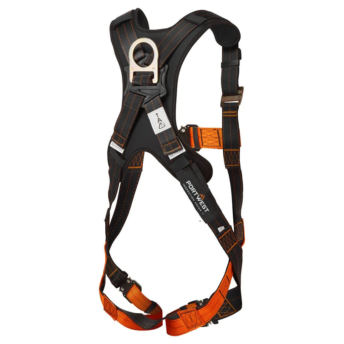 Portwest FP71  Ultra 1 Point Harness Black/Orange