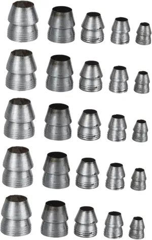 Practical Iron Wedges 25pcs Round Wedges for Hammer and Axe Reinforcement Axe Handle Long Lasting