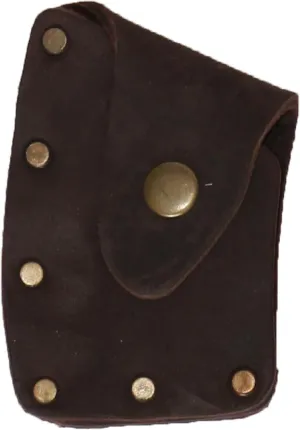 Prandi Axes Genuine Leather Hatchet Sheath - Heavy Duty 4.4" Axe Blade Protector - Tool Guard for Campers, Bushcrafters & Collectors - Compatible with 3.016.20 Hatchets - S/N 7.MOD.10