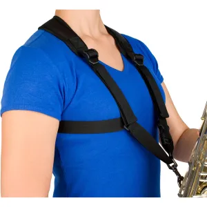 Protec Saxophone Harness - Deluxe Padded, Metal Snap, Size Smaller A306SM