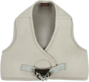 Puppia Eco Dog Vest Harness Eco-Friendly No Pull Comfort Harness for Small and Medium Dogs, Beige, Large