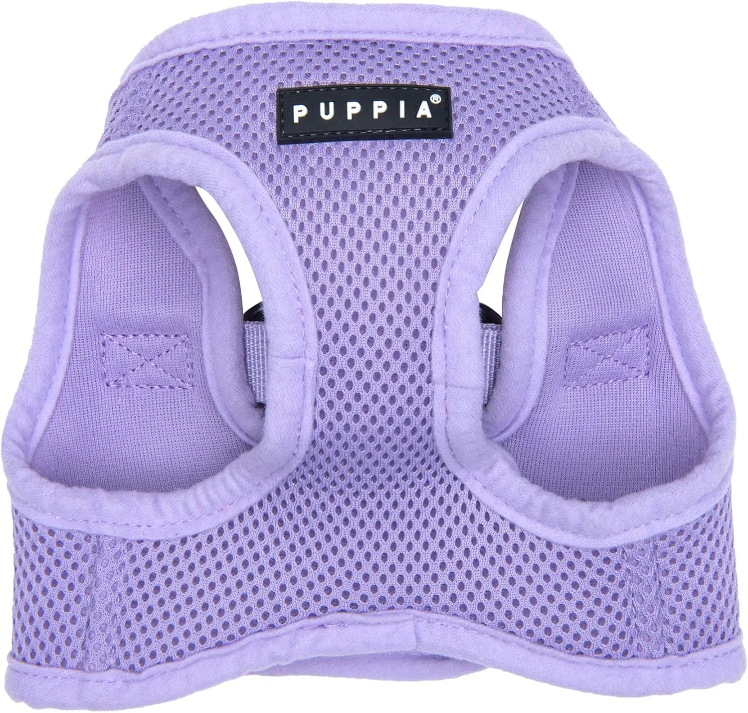 Puppia Soft Vest Dog Harness Step-in Padded Mesh No Choke No Pull Comfortable Walking Running Training for Small Medium Large Dogs, Violet, X-Large