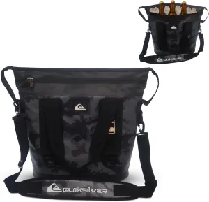 Quiksilver Tote Insulated Cooler Bag, Large Soft Cooler with IPX7 Waterproof Zipper, Leakproof Tote – Cooler Bags Insulated for Travel, Grocery, Beach, Picnic, Outdoor Use