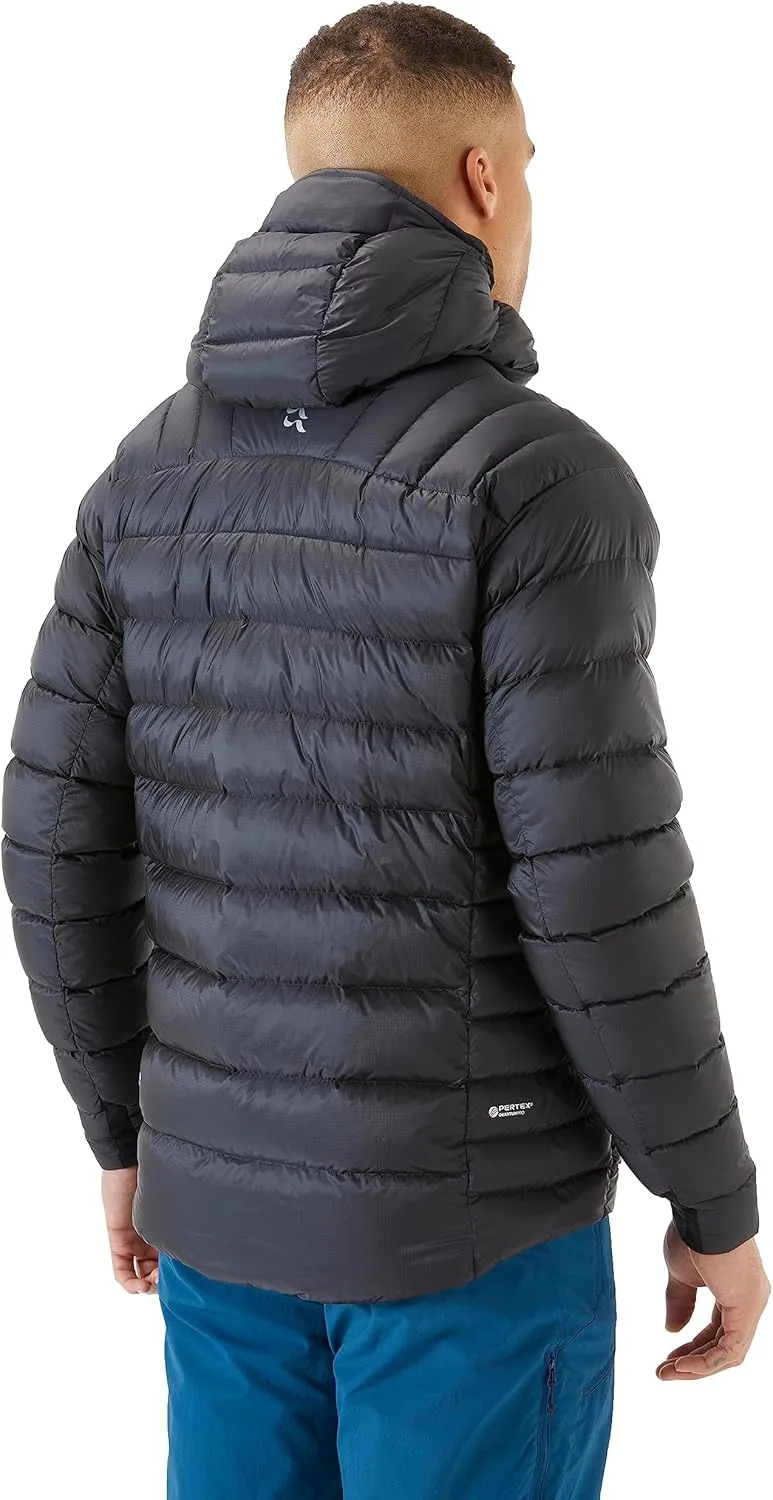 Rab Men's Electron Pro 800-Fill Down Hooded Jacket for Climbing and Mountaineering