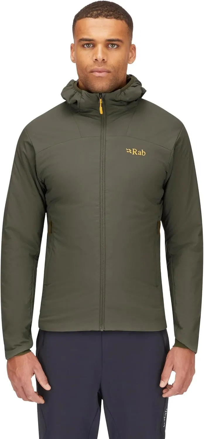 Rab Men's Xenair Alpine Light Hooded Insulated Jacket for Hiking & Mountaineering