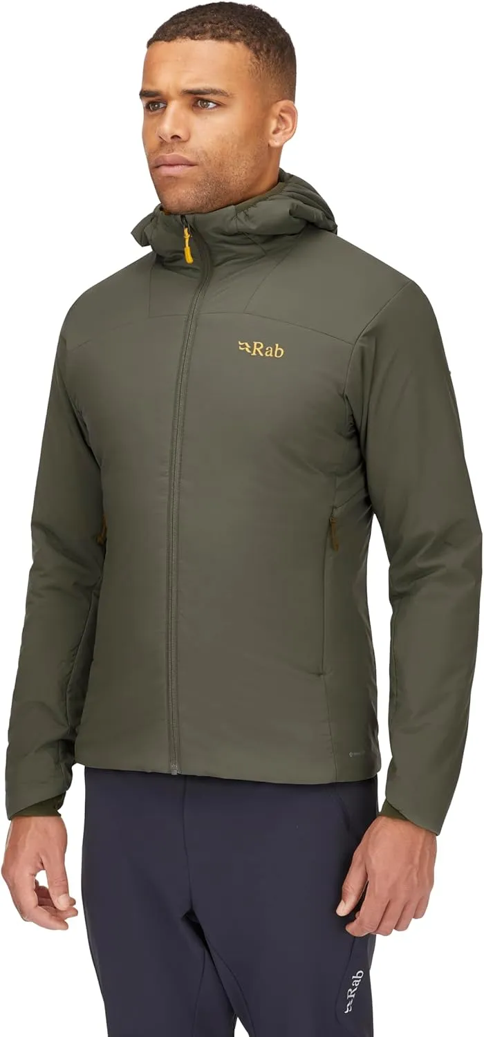 Rab Men's Xenair Alpine Light Hooded Insulated Jacket for Hiking & Mountaineering