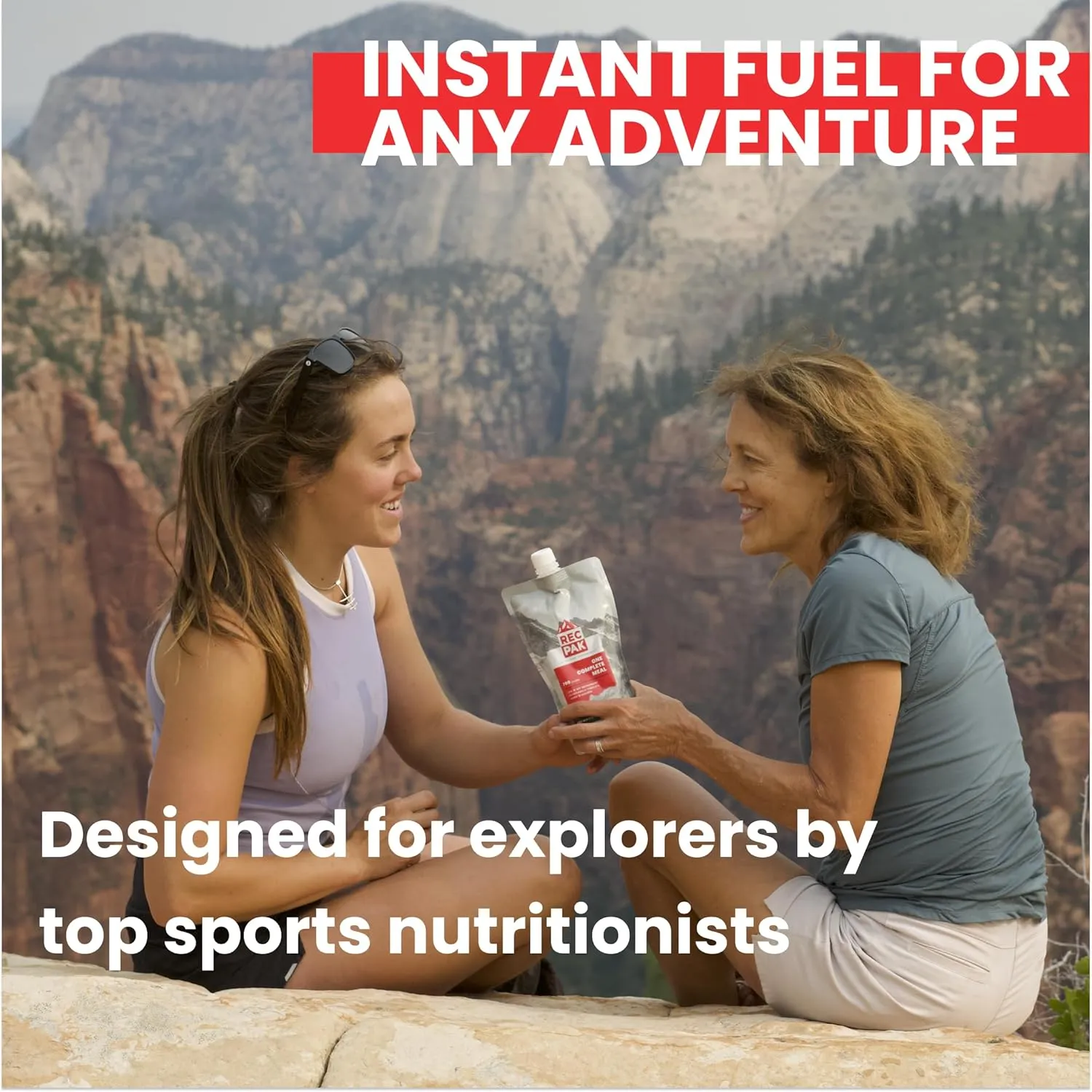 RecPak Performance Ultralight Instant Meals For Your Next Adventure | 700 Cal 42g Protein I Mixed Flavors (3-Pack)