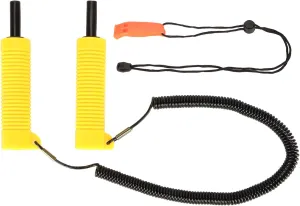 Retractable Ice Picks Kit, Skating and Fishing Kit, Ice Fishing Safety Kit for Skating Sled Walking On Ice, Fishing Skating Emergency
