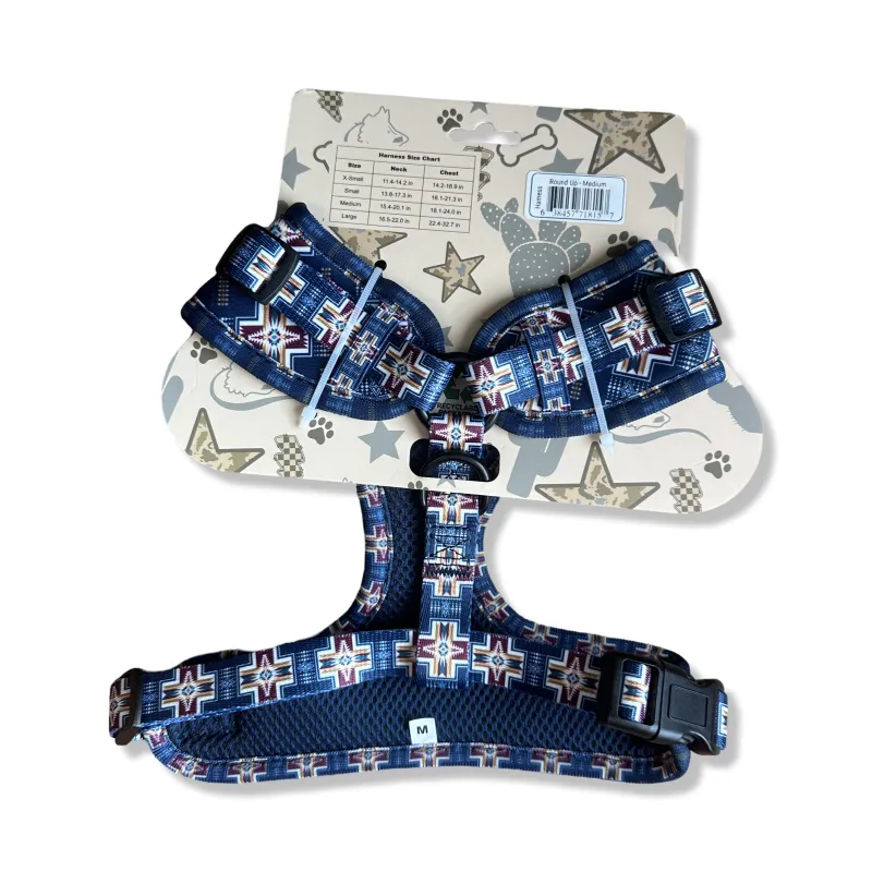 RILEY S. DOG HARNESS - ROUND UP