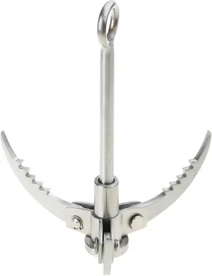 Rock Climbing Hook Flying Claw Grappling Hook Survival Hook Steel Outdoor Claw Tool Climbing Grappling Hook