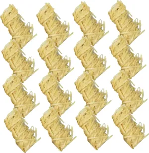 Roll Firelighters 32 Natural Wooden Firelighters for Camping Hiking Outdoor Adventures