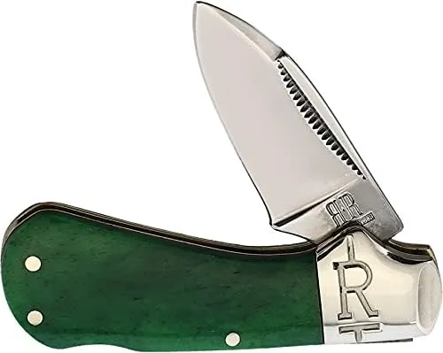 Rough Ryder Cub Lockback Green Smooth RR2231