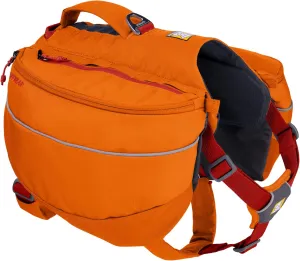 Ruffwear, Approach Dog Backpack, Hiking and Camping Pack with Saddlebags, Campfire Orange, Large/X-Large