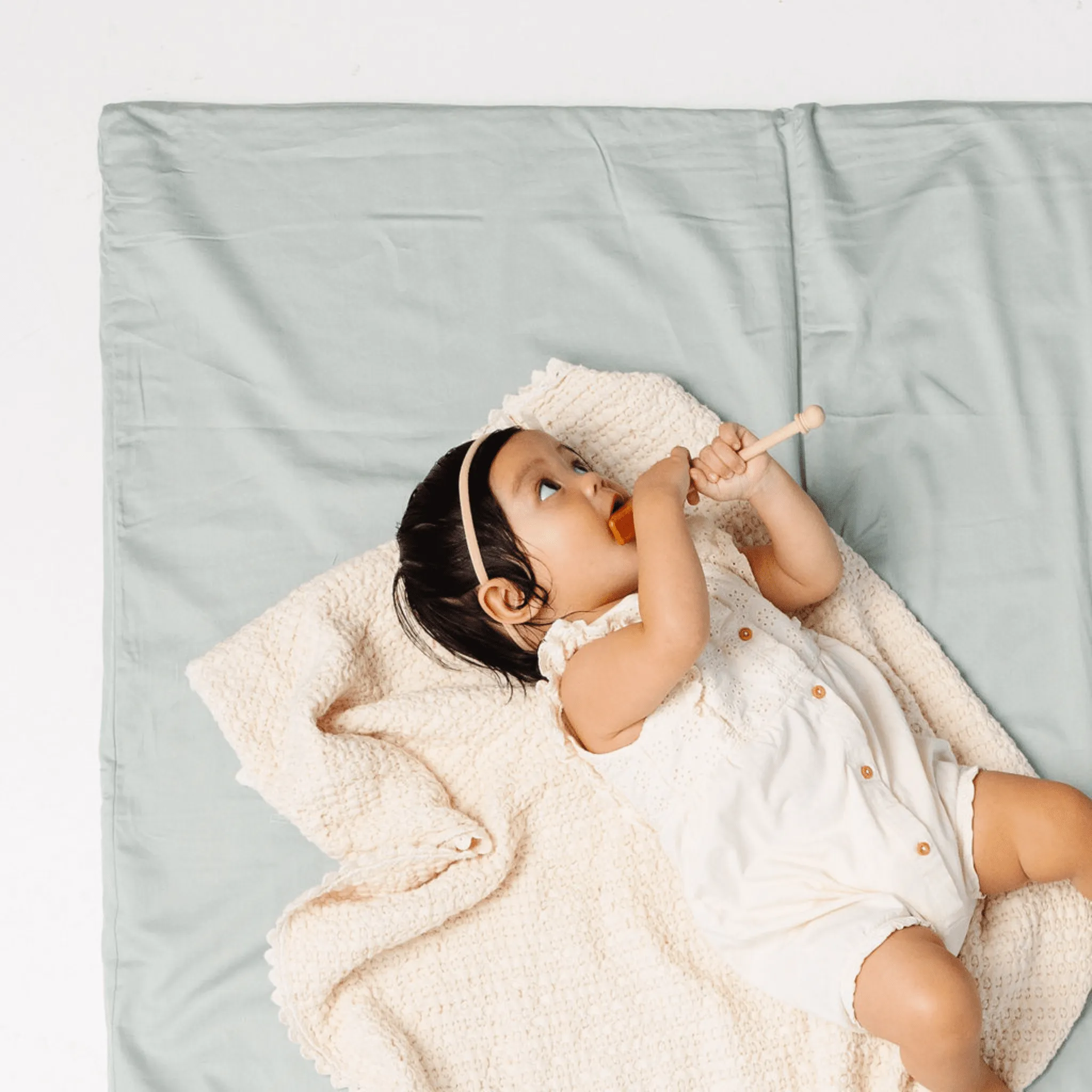 Sage   Breeze Organic Cotton Mat