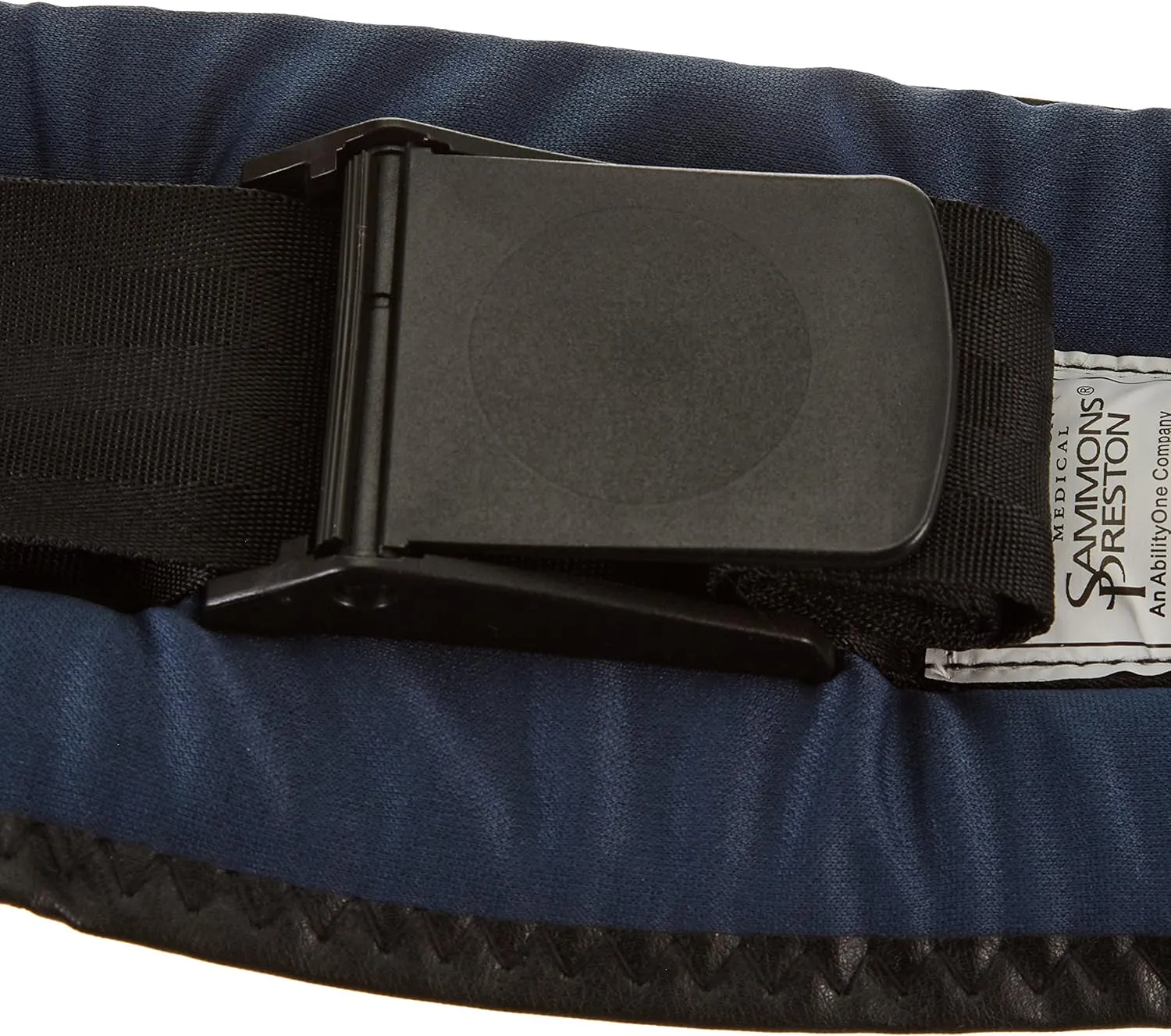 Sammons Preston Front-Release Padded Wheelchair Belt, Belt Buckle Closure, Cam Lock, Wheelchair Waistband for Support & Comfort, Wheelchair Safety Harness, Padded Wheelchair Seat Belt Attachment
