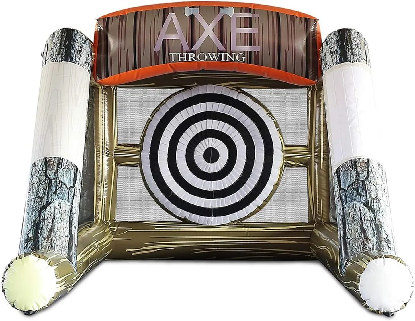 SAYOK PVC Inflatable Axe Throwing Game Inflatable Ball Toss Target Dart Board (with 750W Blower and 12 Axes and 8 Toss Ball) for Outdoor/Indoor/Backyard/School/Team Events
