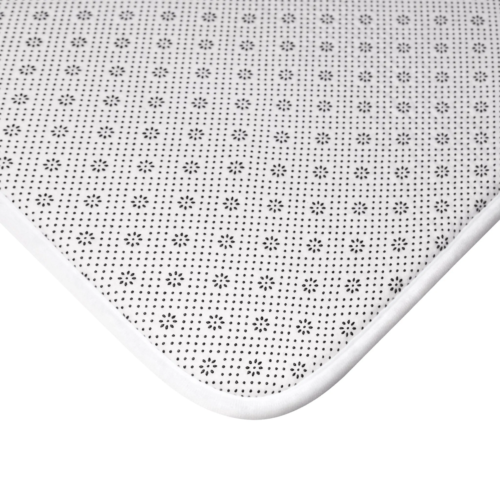 Seafoam Bubbles Memory Foam Bath Mat