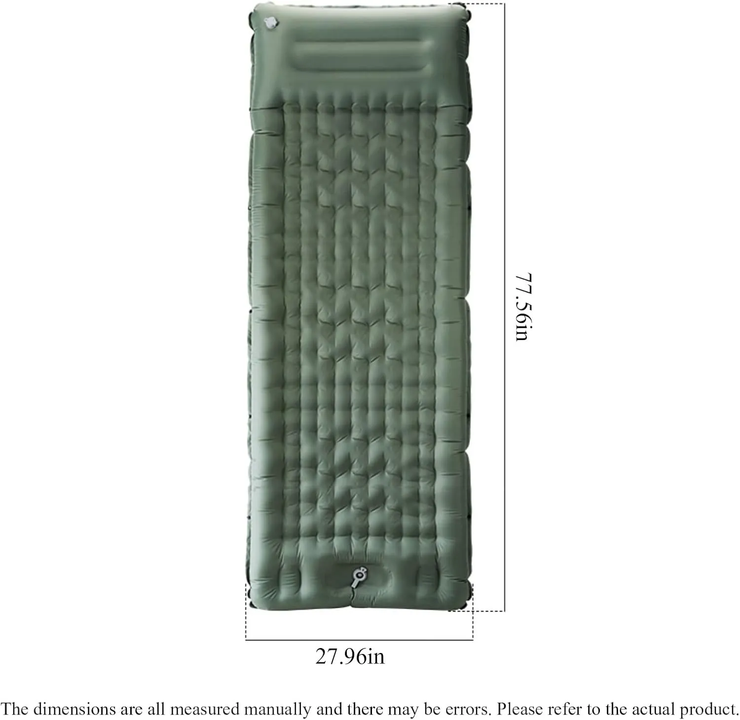 Self-Inflating Mattress, Outdoor Sleeping mat, Camping Tent Sleeping mat, Portable Double Mattress.(Blue)