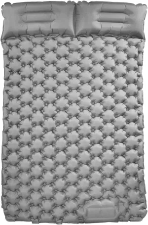 Self-Inflating Mattress, Outdoor Sleeping mat, Camping Tent Sleeping mat, Portable Double Mattress.(Gray)