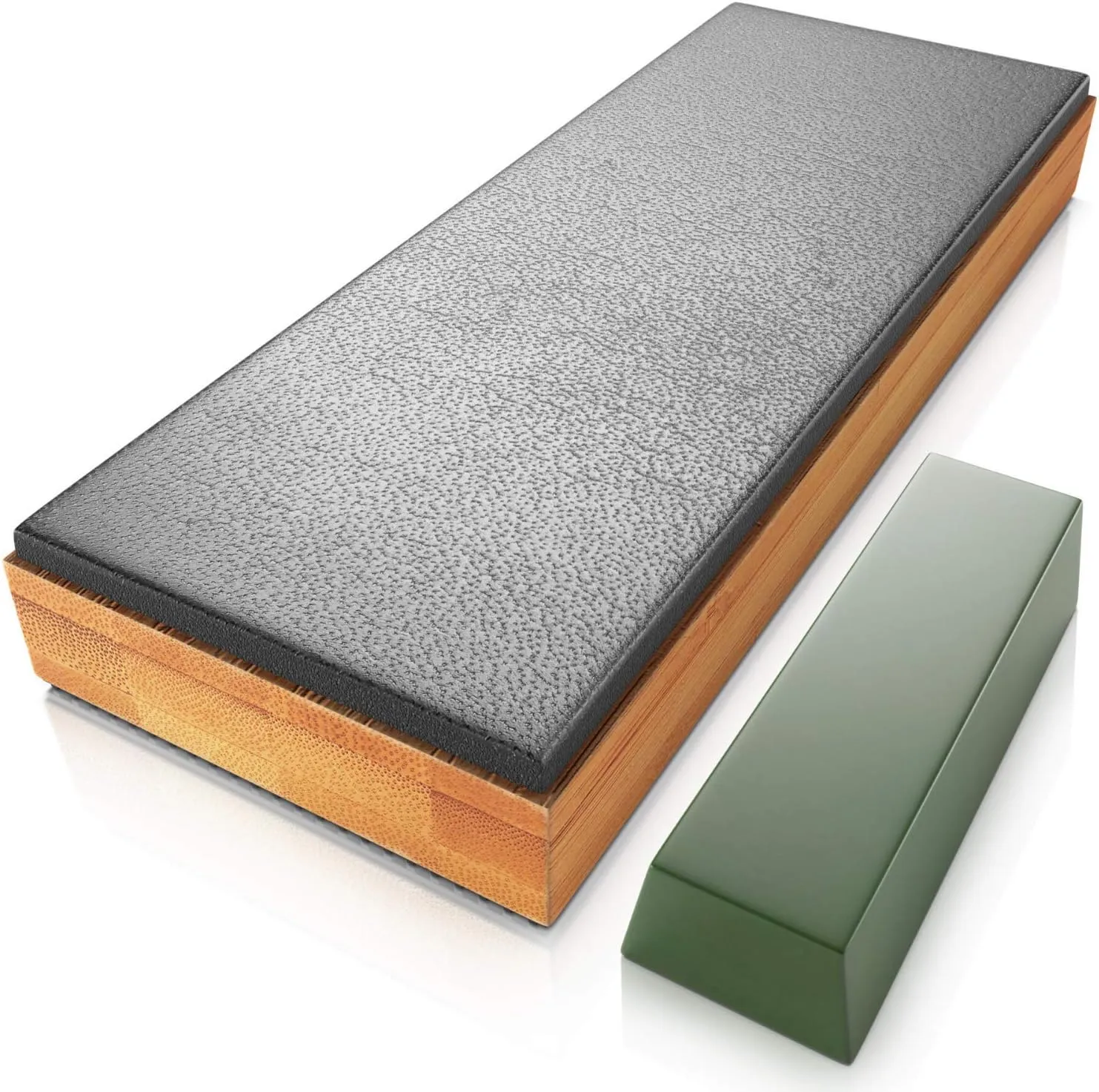 Sharp Pebble Premium Leather Strop for Knife Sharpening with Polishing Compound - Sharpening Strop for Knives, Straight Razor, Chisels - with eBook Guide