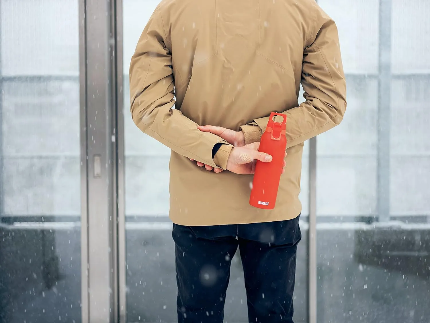 SIGG - Insulated Flask - Thermo Hot & Cold ONE Light - Fruit Filter- BPA-Free - Stainless Steel - 19 Oz