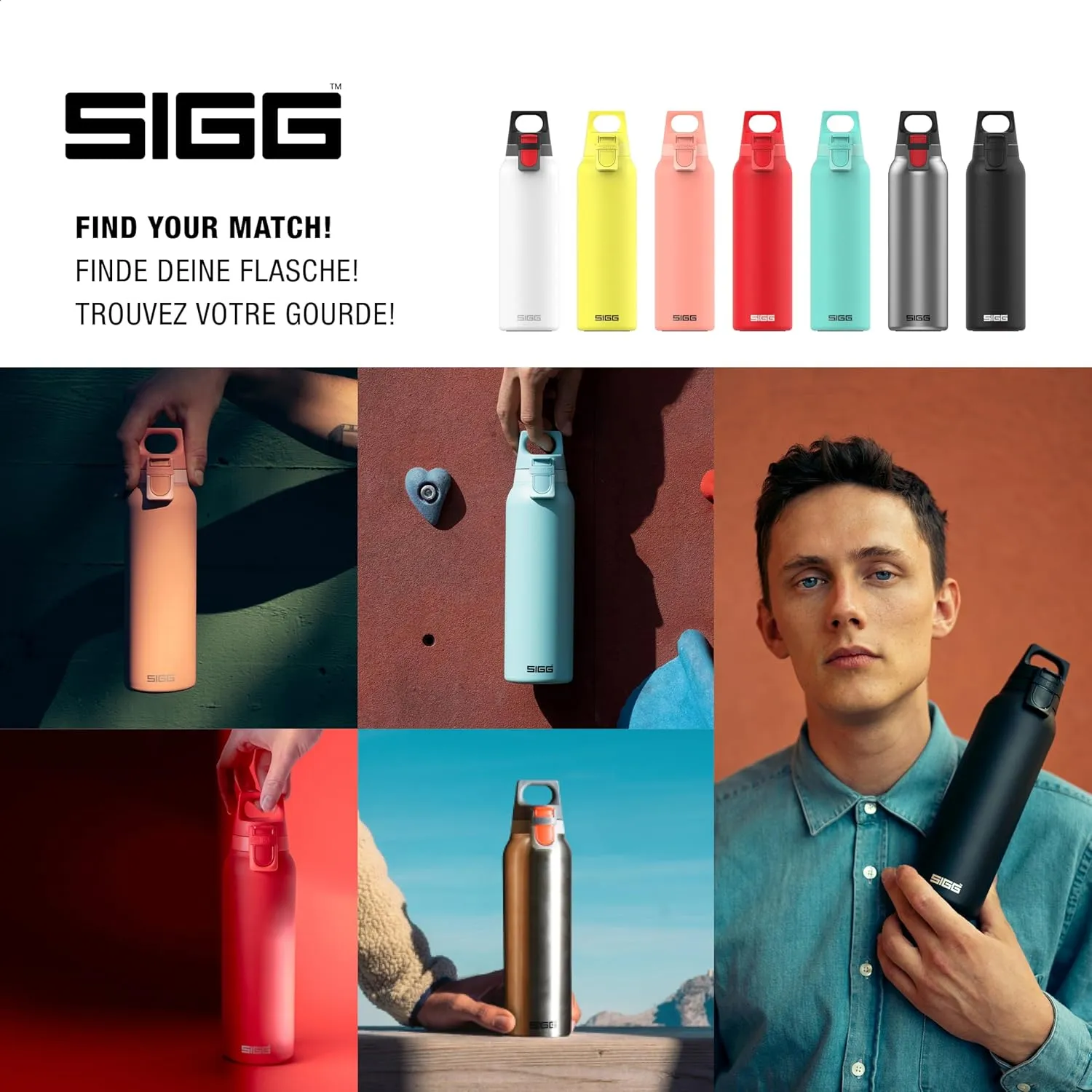 SIGG - Insulated Flask - Thermo Hot & Cold ONE Light - Fruit Filter- BPA-Free - Stainless Steel - 19 Oz