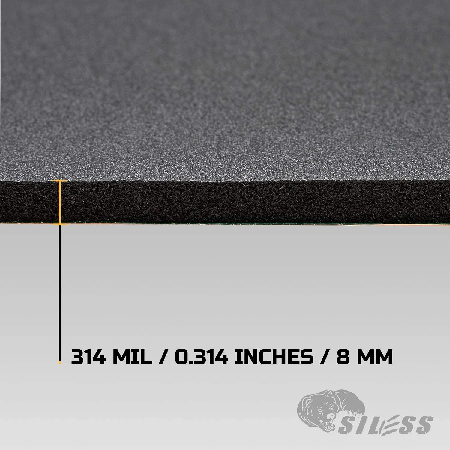 Siless Liner 314 mil 18 sqft Sound Deadening mat - Sound Deadener Mat - Car Sound Dampening Material - Sound dampener - Sound deadening Material Sound Insulation - Car Sound deadening