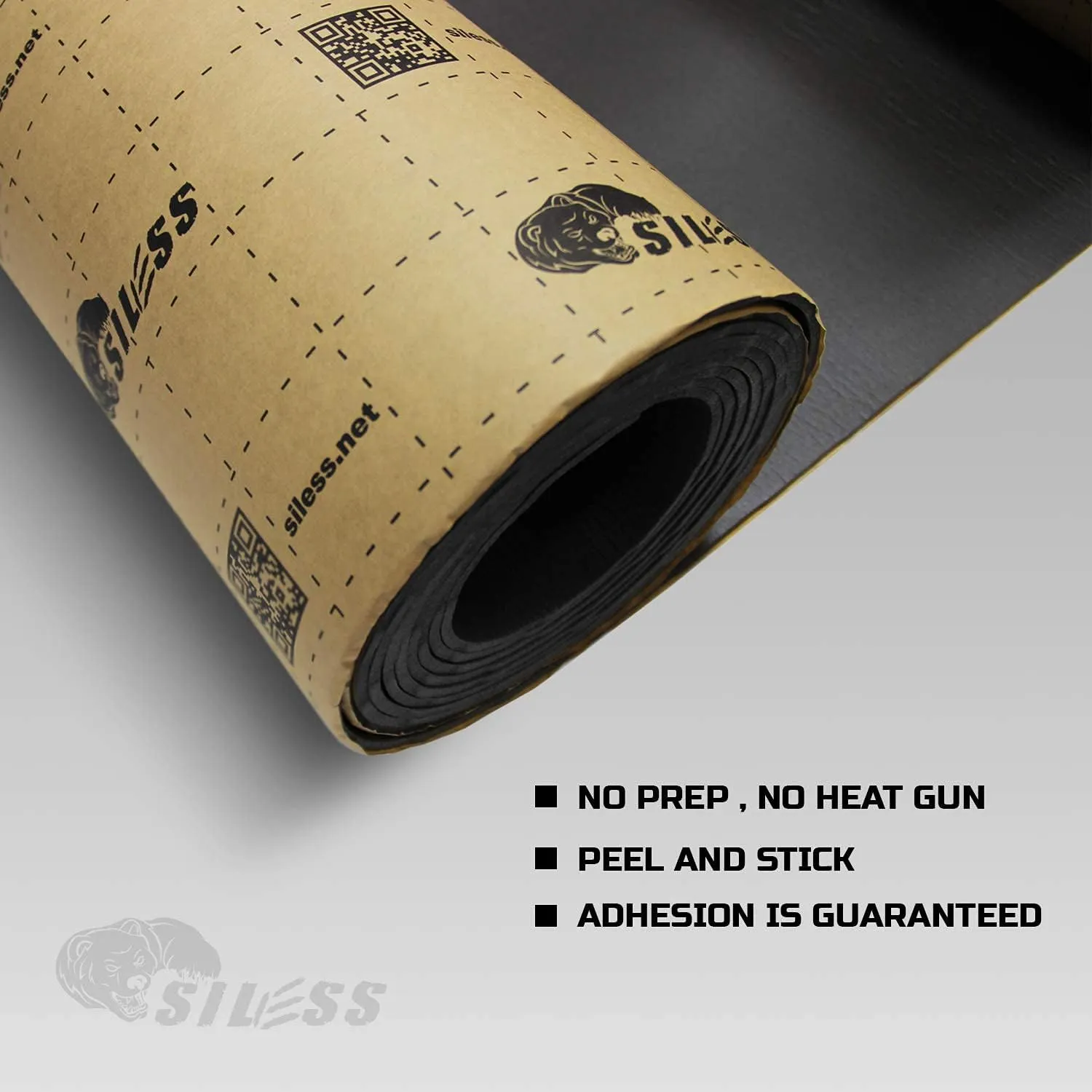 Siless Liner 314 mil 18 sqft Sound Deadening mat - Sound Deadener Mat - Car Sound Dampening Material - Sound dampener - Sound deadening Material Sound Insulation - Car Sound deadening
