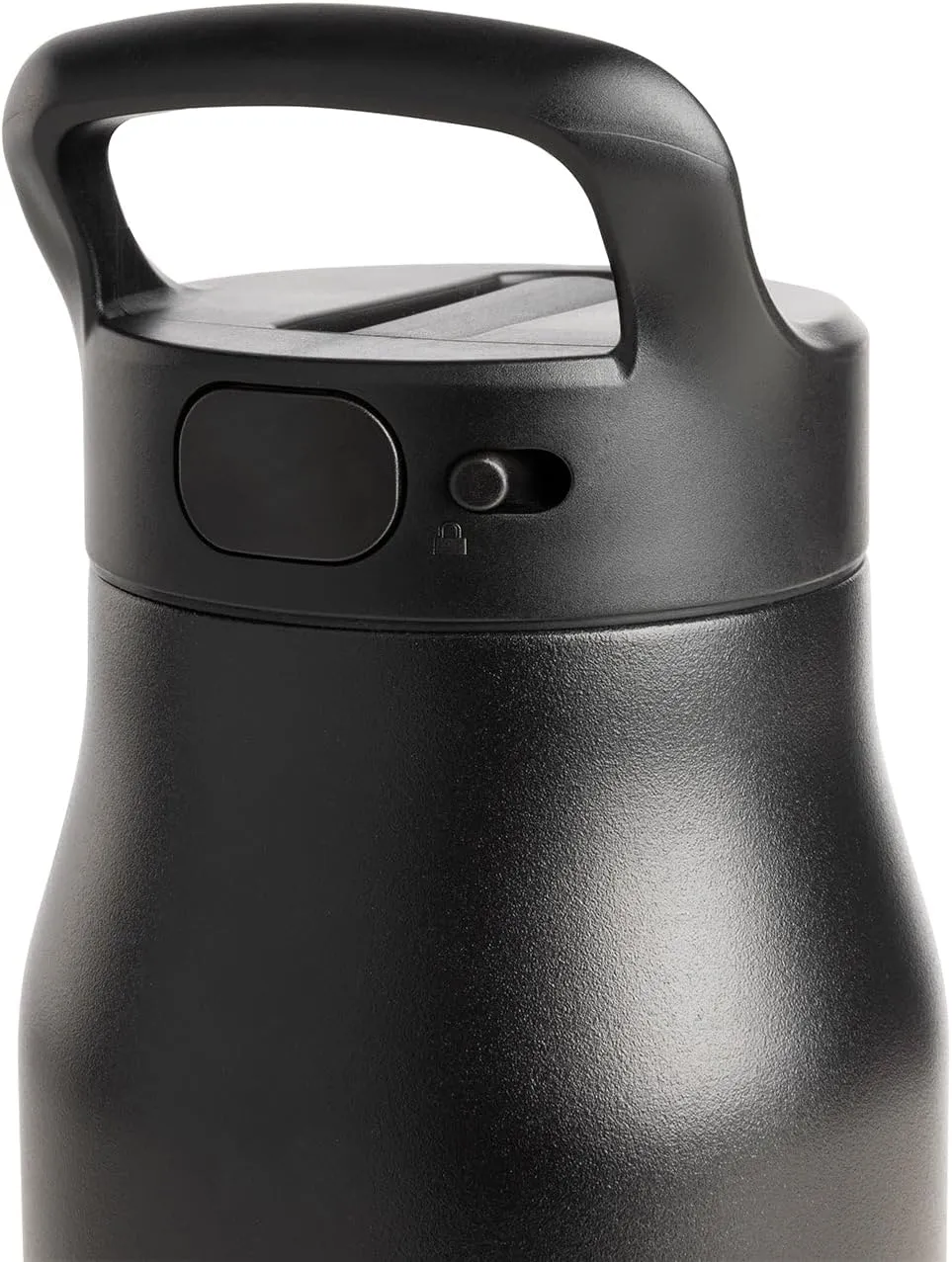Simple Modern Water Bottle with Push Button Straw Lid | Ceramic-Lined Insulated Stainless Steel | Travel Water Bottles for Gym & Sports | Leak Proof | Mesa Signature Collection | 34oz, Into the Night