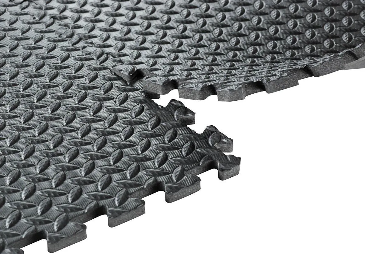 Sivan Health and Fitness Puzzle Exercise Mat EVA Foam Interlocking Tiles