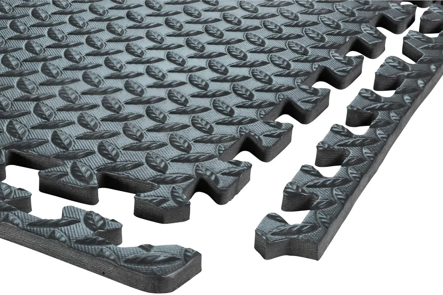 Sivan Health and Fitness Puzzle Exercise Mat EVA Foam Interlocking Tiles