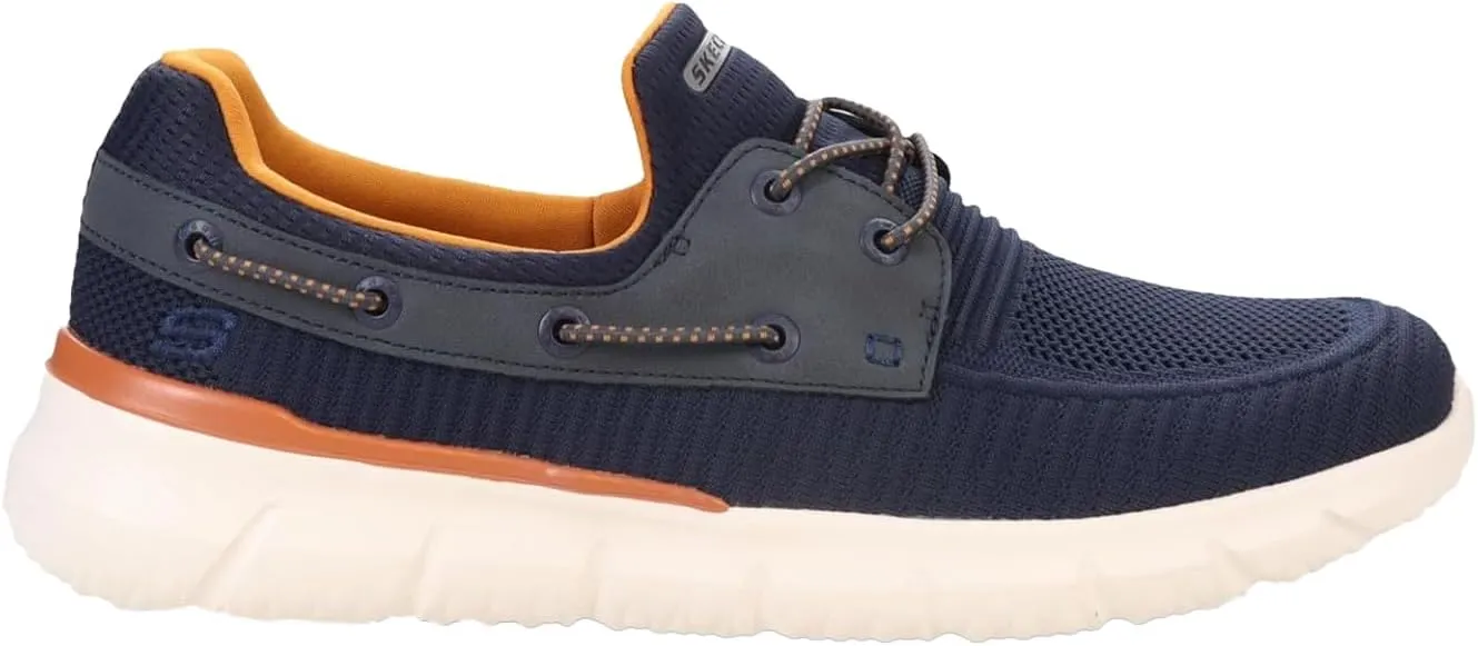 Skechers Men's Del Retto-Clean Slate Knitted Bungee Slip On
