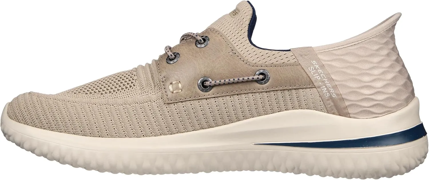 Skechers Men's Delson 3.0-Roth 210606 Low Profile Bungee Lace Slip-Ins