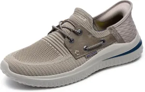 Skechers Men's Delson 3.0-Roth 210606 Low Profile Bungee Lace Slip-Ins