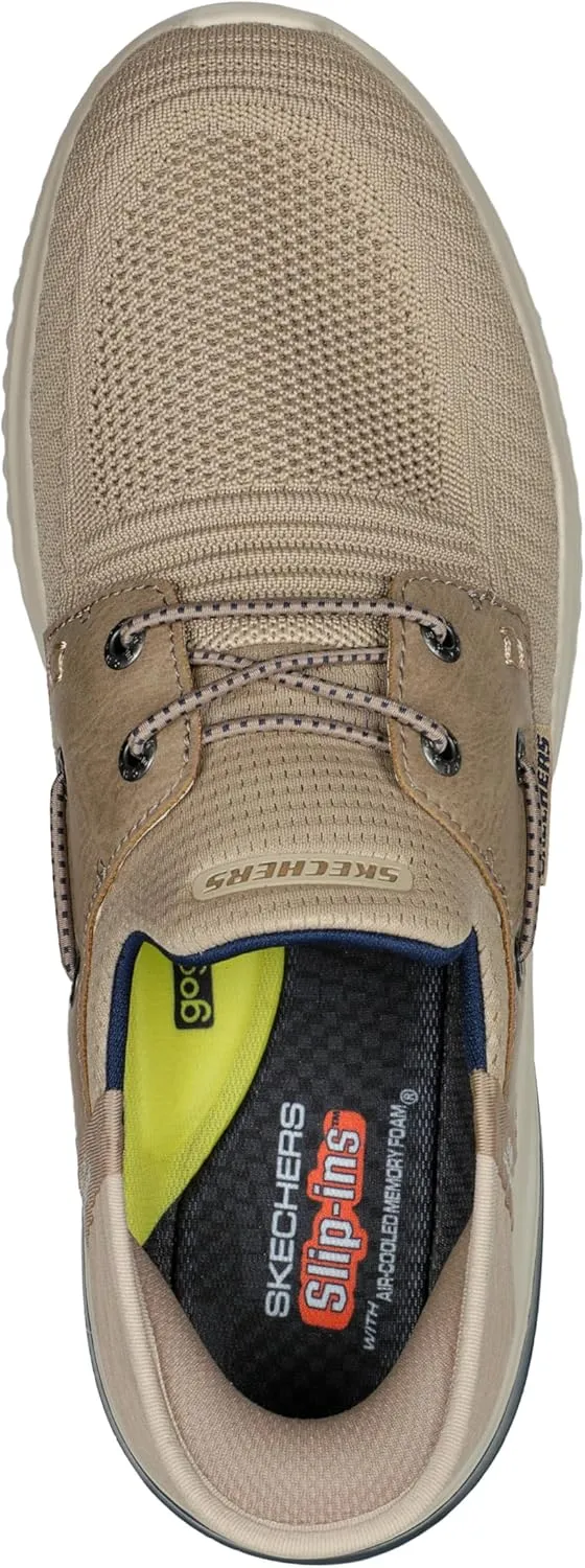 Skechers Men's Delson 3.0-Roth 210606 Low Profile Bungee Lace Slip-Ins