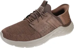 Skechers Men's Garner-Newick 210803 Low Profile Bungee Lace Slip-Ins