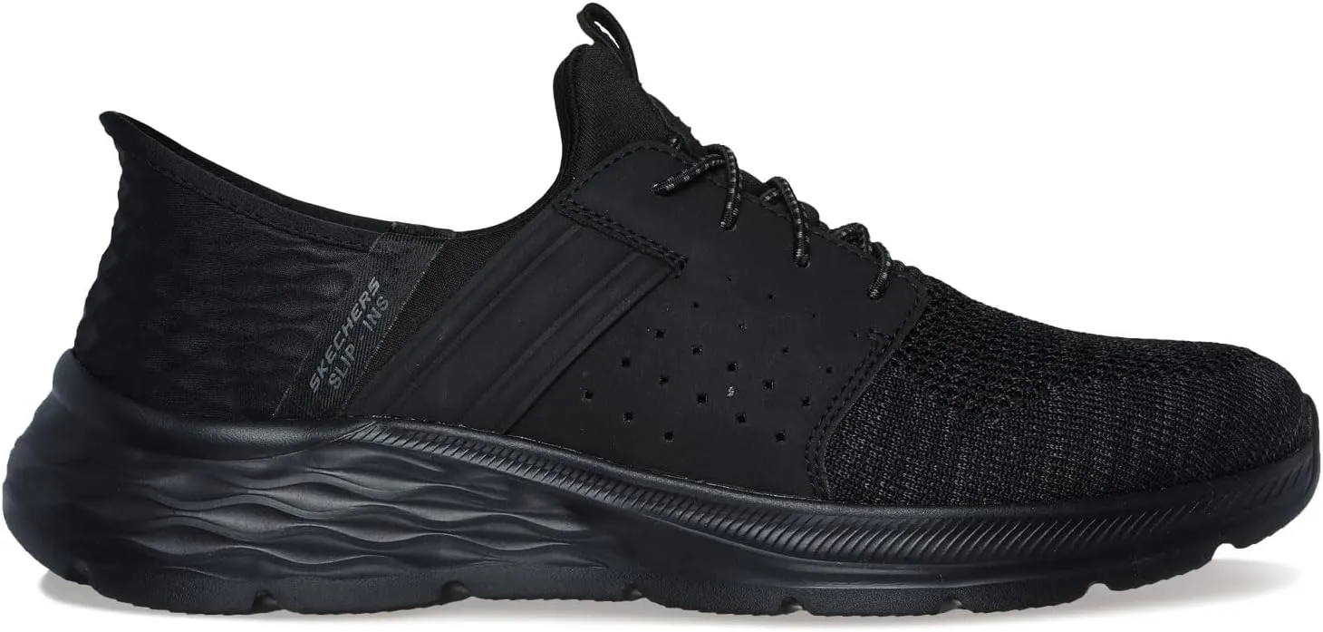 Skechers Men's Garner-Newick 210803 Low Profile Bungee Lace Slip-Ins