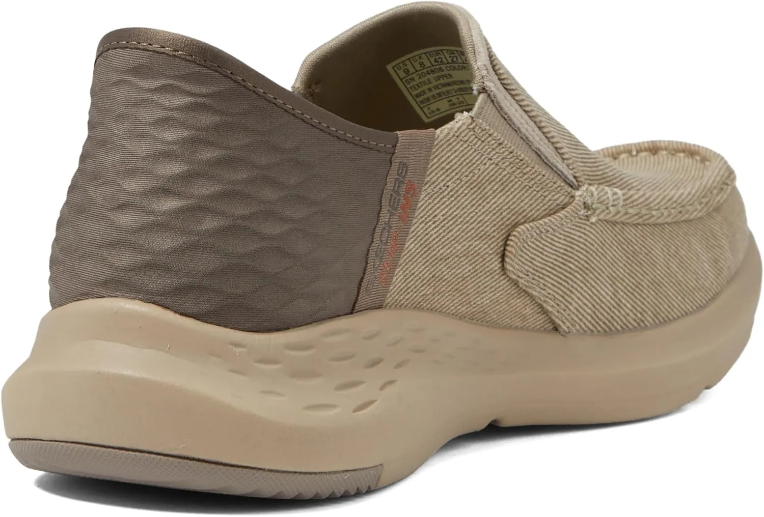Skechers Men's Parson-Dewitt 204806 Twin Gore Moc Toe Slip-Ins