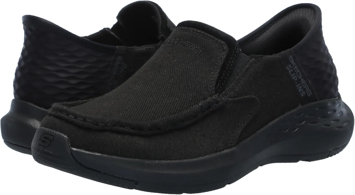 Skechers Men's Parson-Dewitt 204806 Twin Gore Moc Toe Slip-Ins