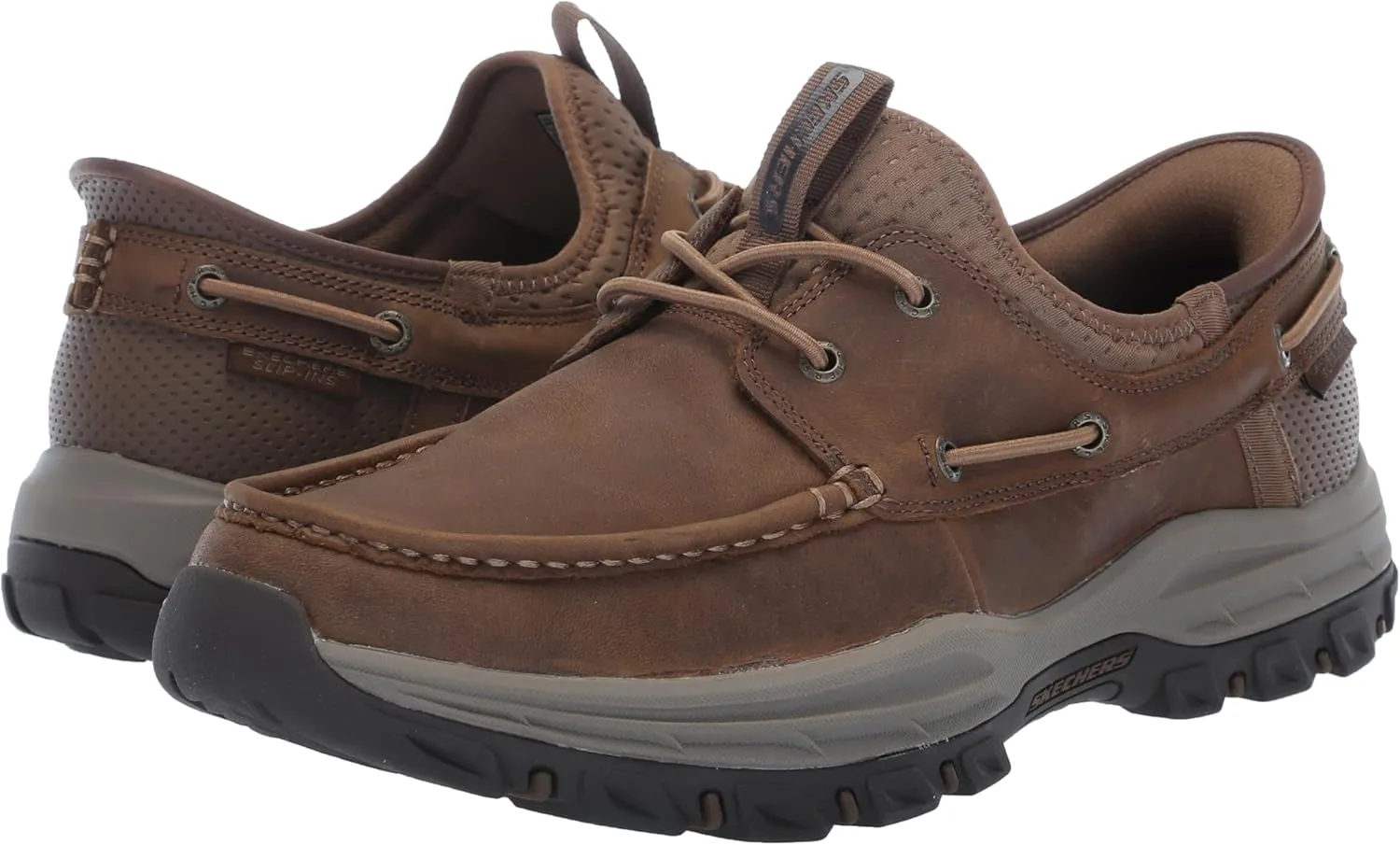 Skechers USA Men's Knowlson-Shore Thing Hands Free Slip-in Moccasin