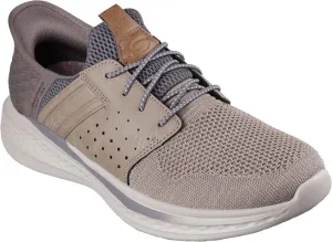 Skechers USA Men's Slade-Ocon 210811 Knitted Bungee Lace Slip-Ins