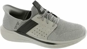 Skechers USA Men's Slade-Ocon 210811 Knitted Bungee Lace Slip-Ins