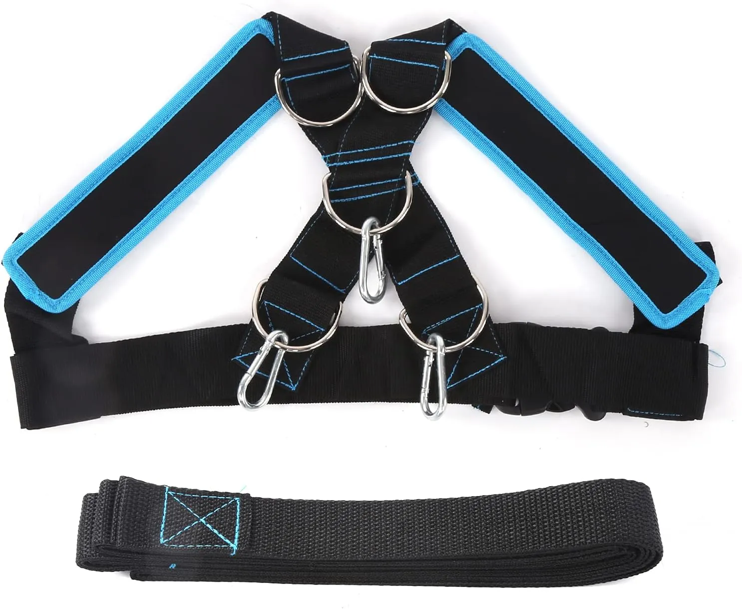 Sled Harness Resistance Training Shoulder Strap, Weight-Bearing Shoulder Strap Vest Resistance Bands
