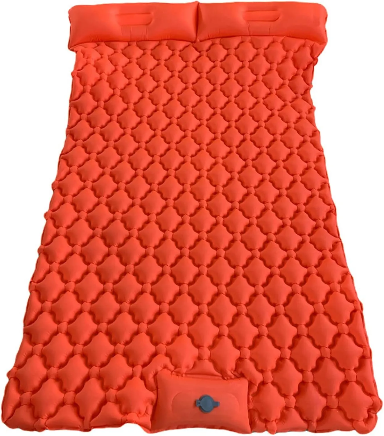 Sleeping Mat Double Camp Bed Sleeping Pad Ultralight Inflatable Mattress Camping Travel Tent Mat Beach Mat Picnic Blanket Self-Inflating Mats (Color : Green) (Orange)