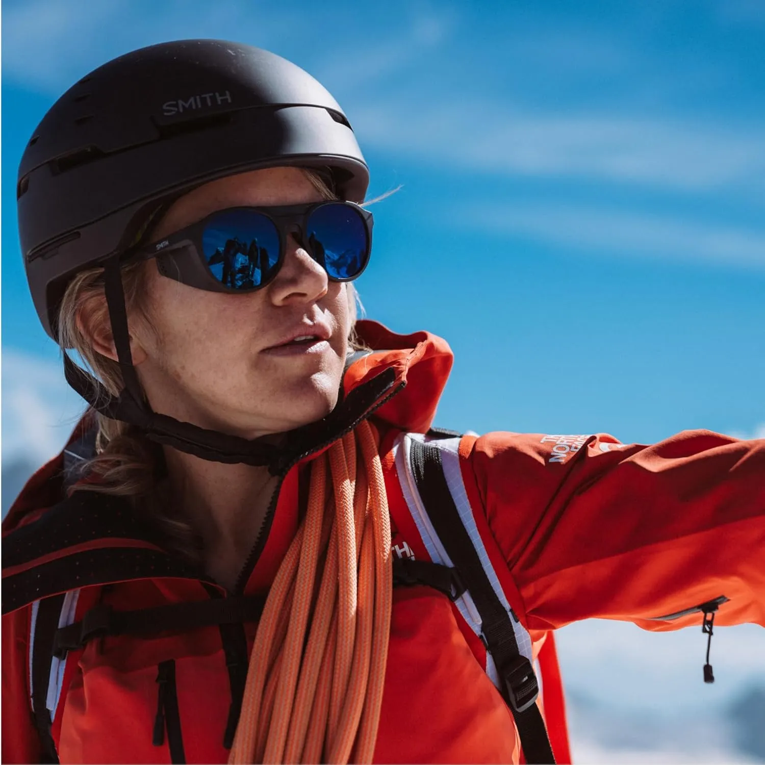 SMITH Optics Venture Sunglasses – Shield Lens Performance Sports Sunglasses for Skiing, Snowsports & More – For Men & Women