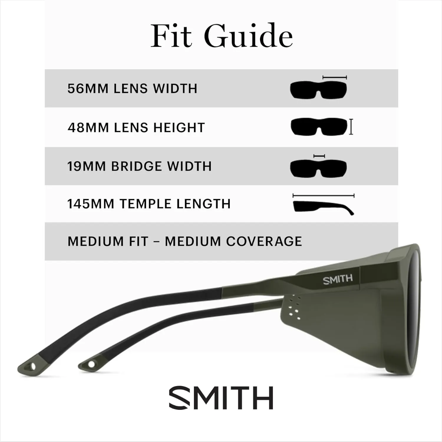 SMITH Optics Venture Sunglasses – Shield Lens Performance Sports Sunglasses for Skiing, Snowsports & More – For Men & Women